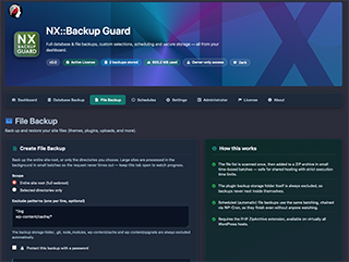 NX::Backup Guard