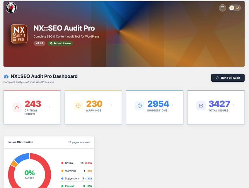 NX::SEO Audit Pro